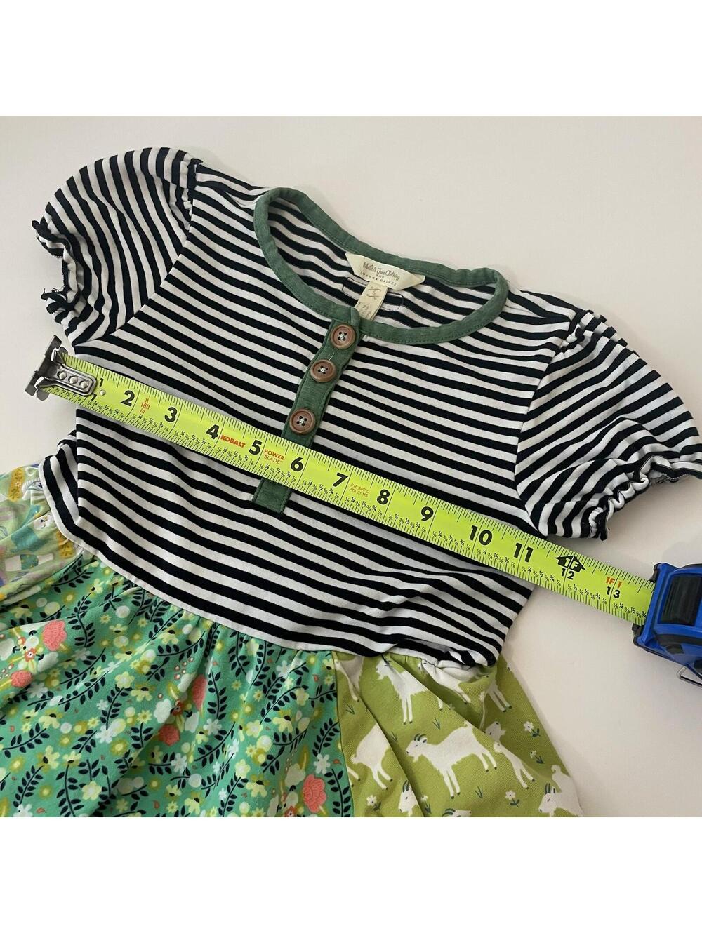 Matilda Jane x Joanna Gaines Farmland Frolic Twirling Dress Girls Size 6 - Picture 7 of 8
